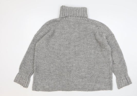 Womens UK Size 12 Very Grey Pullover Jumper