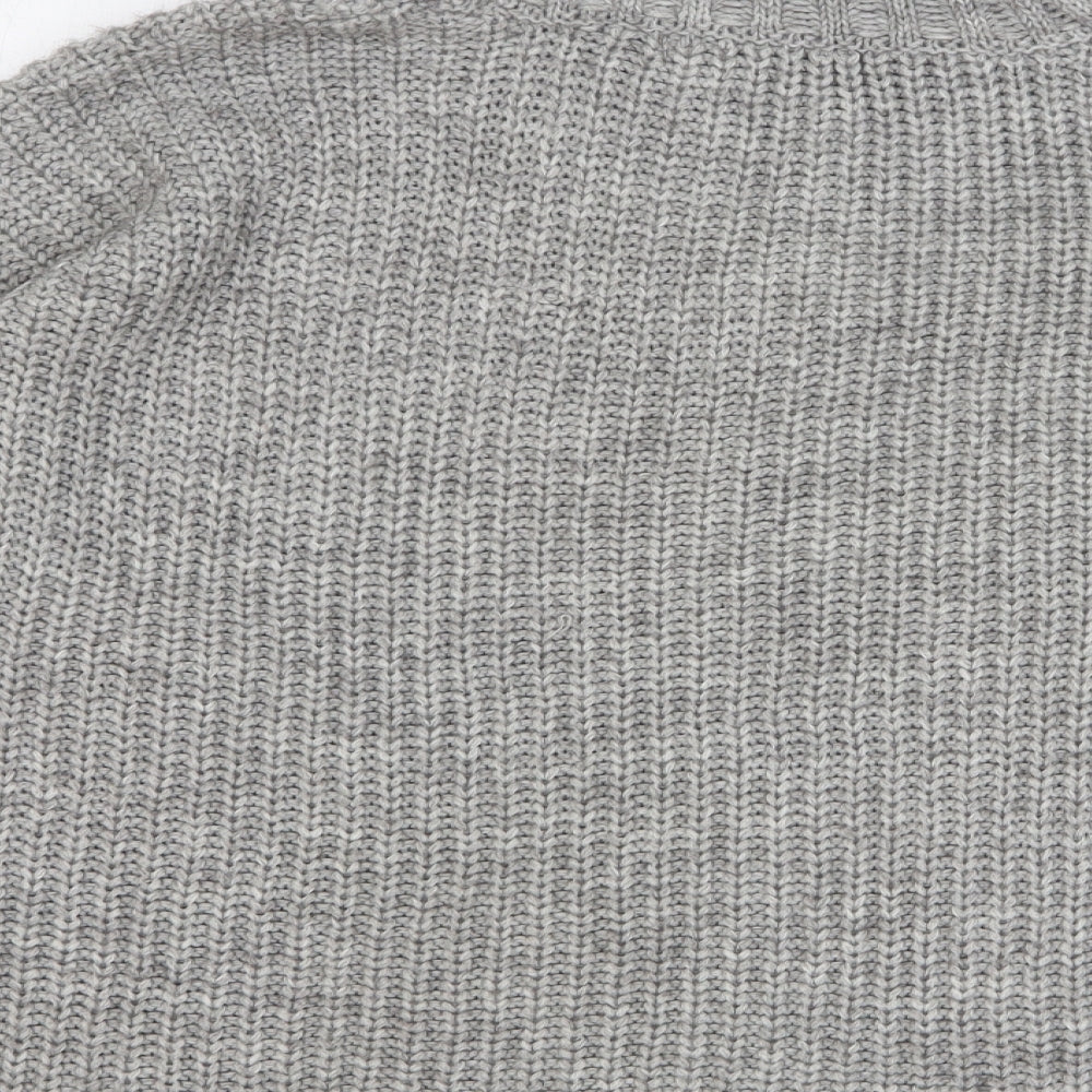 Womens UK Size 12 Very Grey Pullover Jumper