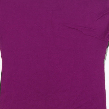 Womens UK Size M Alexara Purple Pullover Jumper