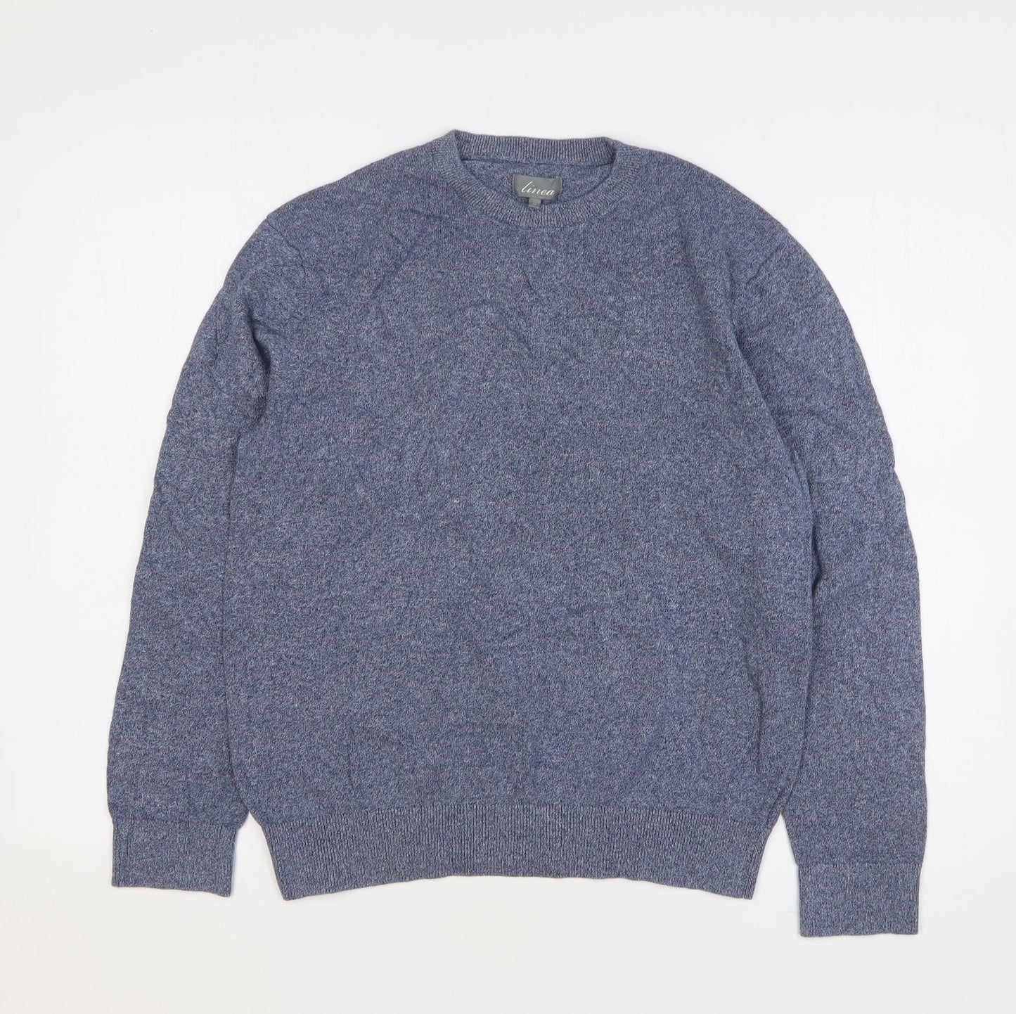 Womens UK Size M Linea Blue Pullover Jumper