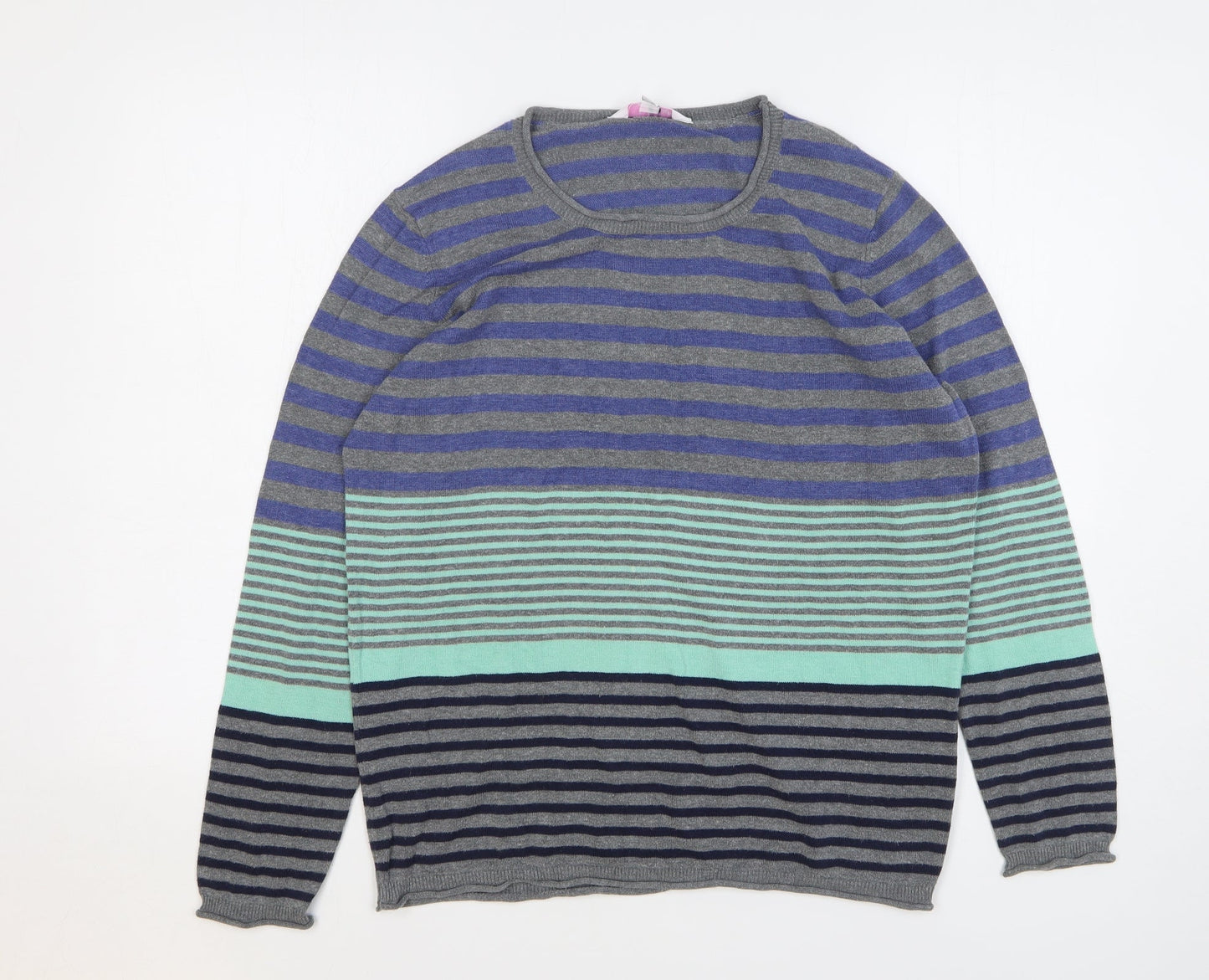 Womens UK Size 12 Julipa Multicoloured Pullover Jumper