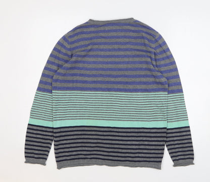 Womens UK Size 12 Julipa Multicoloured Pullover Jumper