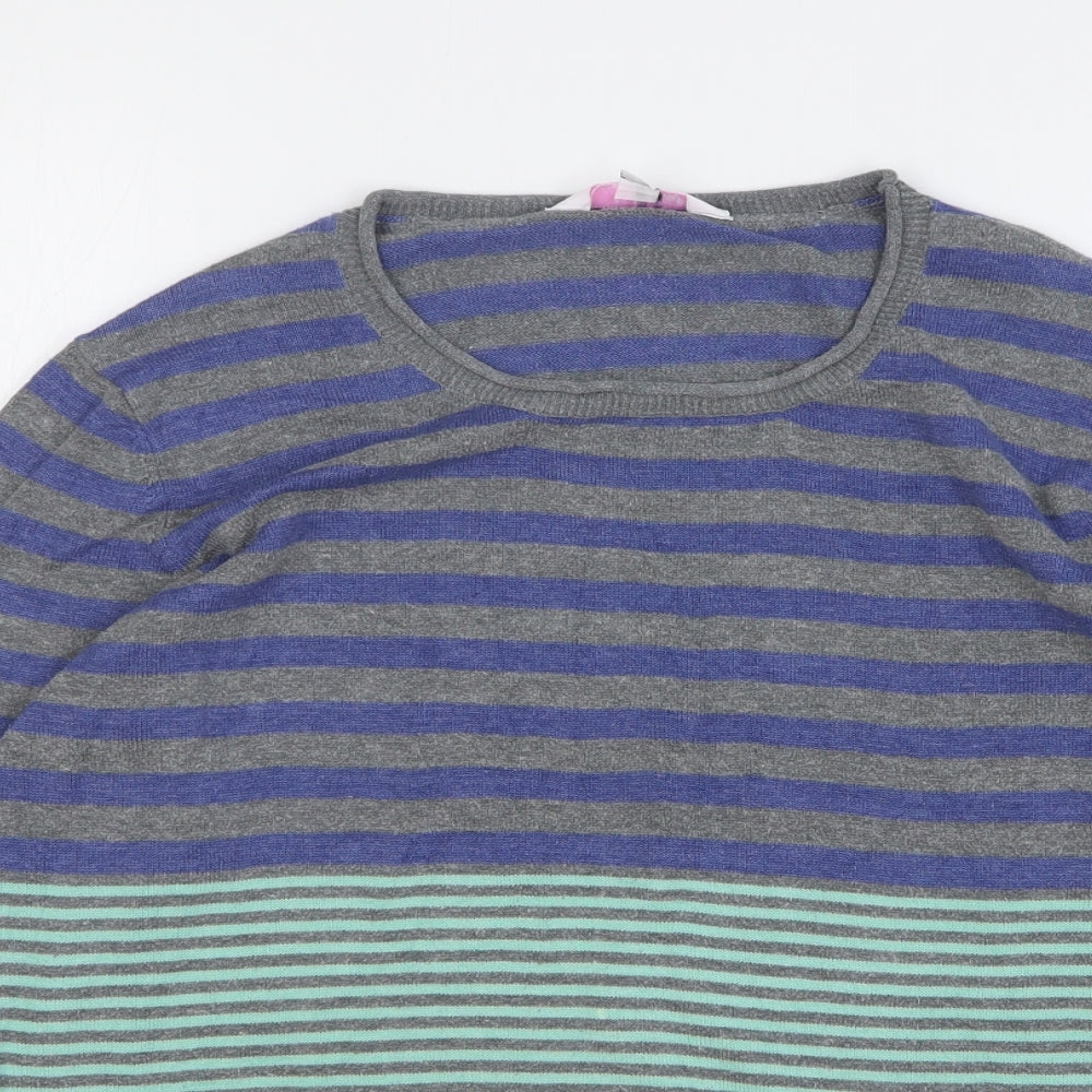 Womens UK Size 12 Julipa Multicoloured Pullover Jumper
