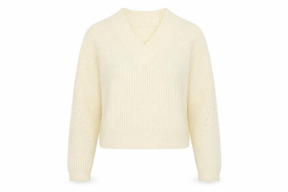 Womens UK Size 14 Warehouse Beige Pullover Jumper