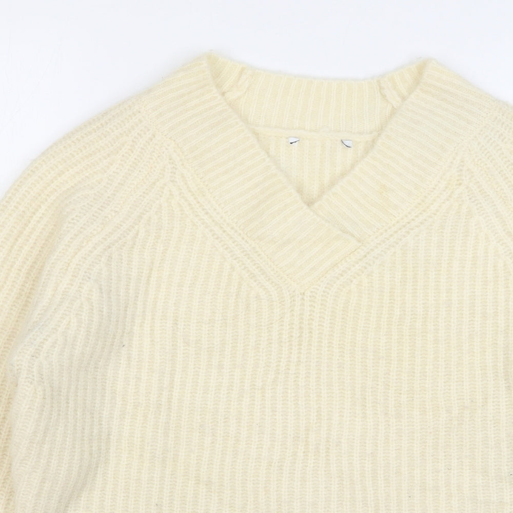Womens UK Size 14 Warehouse Beige Pullover Jumper