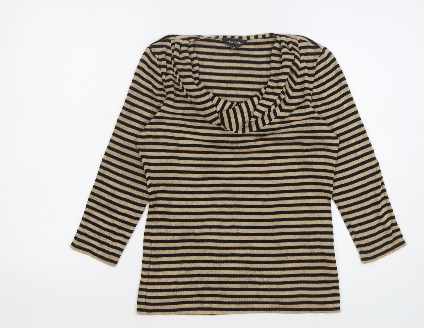 Womens UK Size 12 Phase Eight Beige Pullover Jumper