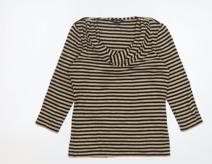 Womens UK Size 12 Phase Eight Beige Pullover Jumper