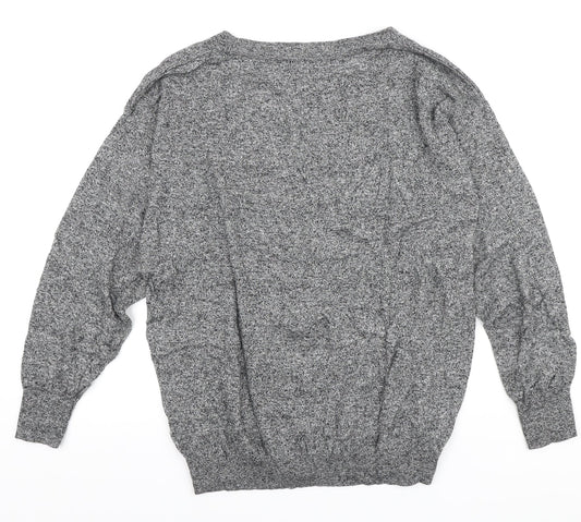 Womens UK Size 14 Marks and Spencer Grey Pullover Jumper