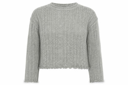 beshka Womens Green Round Neck Polyester Pullover Jumper Size XS