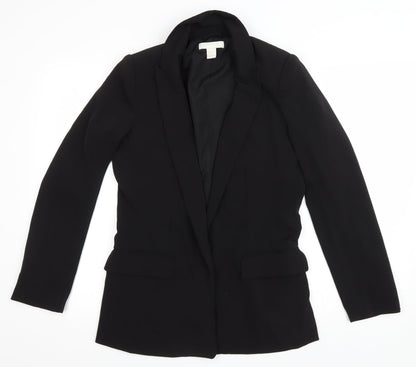 Womens UK Size 36 H&M Black Jacket