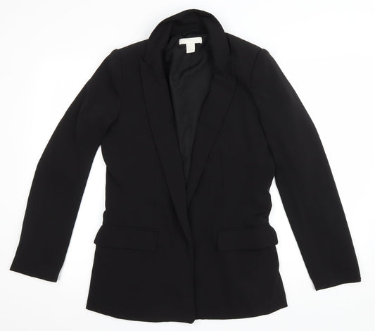 Womens UK Size 36 H&M Black Jacket