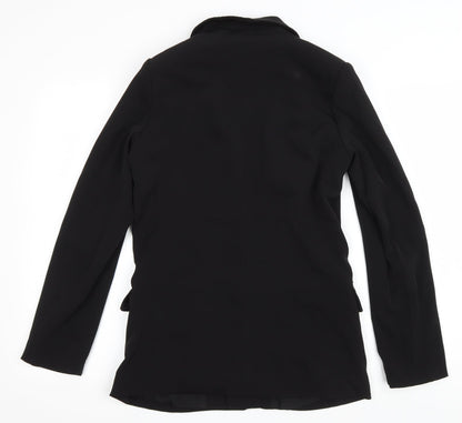 Womens UK Size 36 H&M Black Jacket