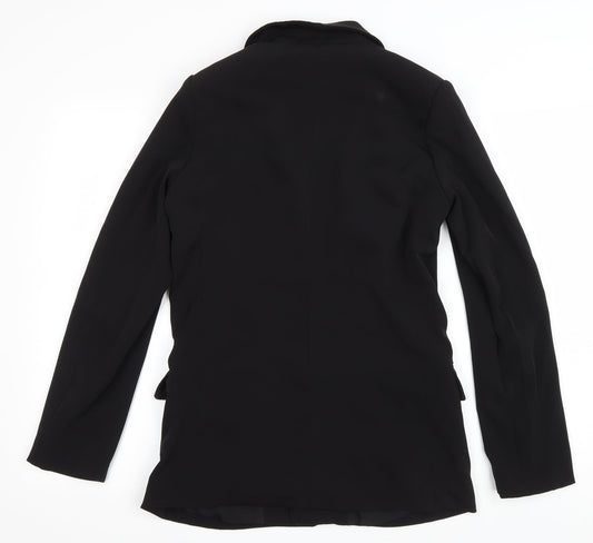 Womens UK Size 36 H&M Black Jacket