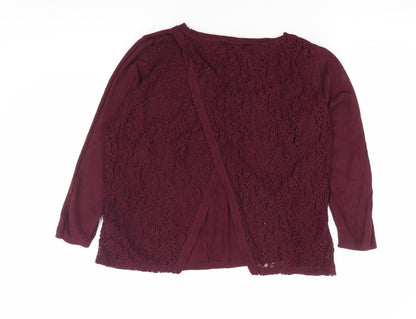 Womens UK Size 16 NEXT Purple Pullover Jumper