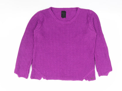 Womens UK Size 16 Goldigga Purple Pullover Jumper