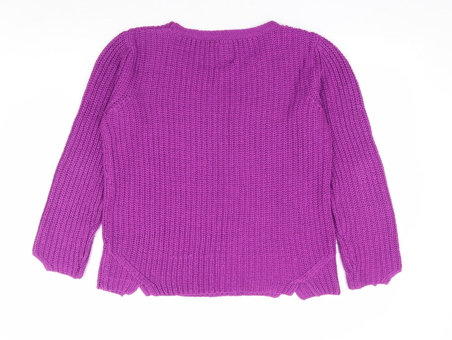 Womens UK Size 16 Goldigga Purple Pullover Jumper