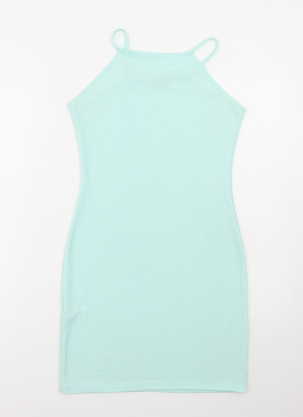 Gems Womens Blue Polyester Mini Size S Round Neck Pullover