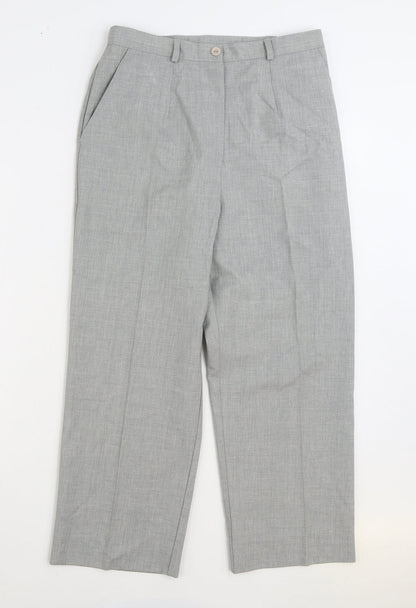 Womens UK Size 12 Country Collection Regular Fit  Grey Trousers