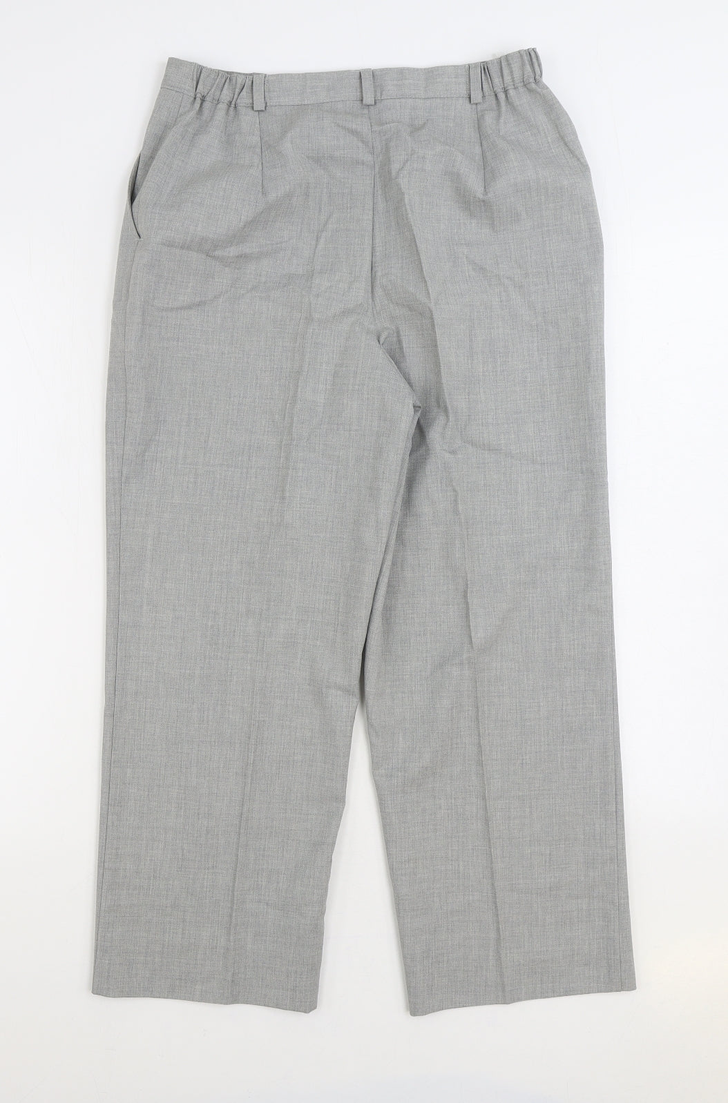 Womens UK Size 12 Country Collection Regular Fit  Grey Trousers