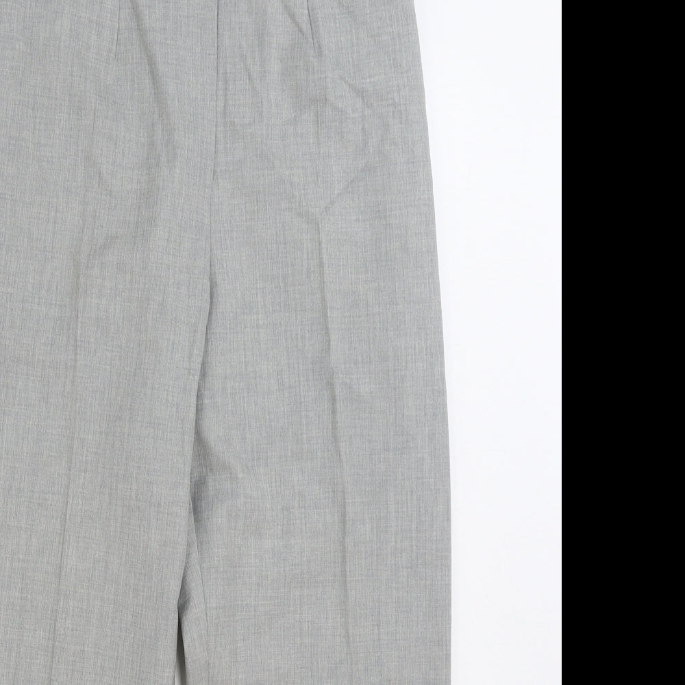 Womens UK Size 12 Country Collection Regular Fit  Grey Trousers