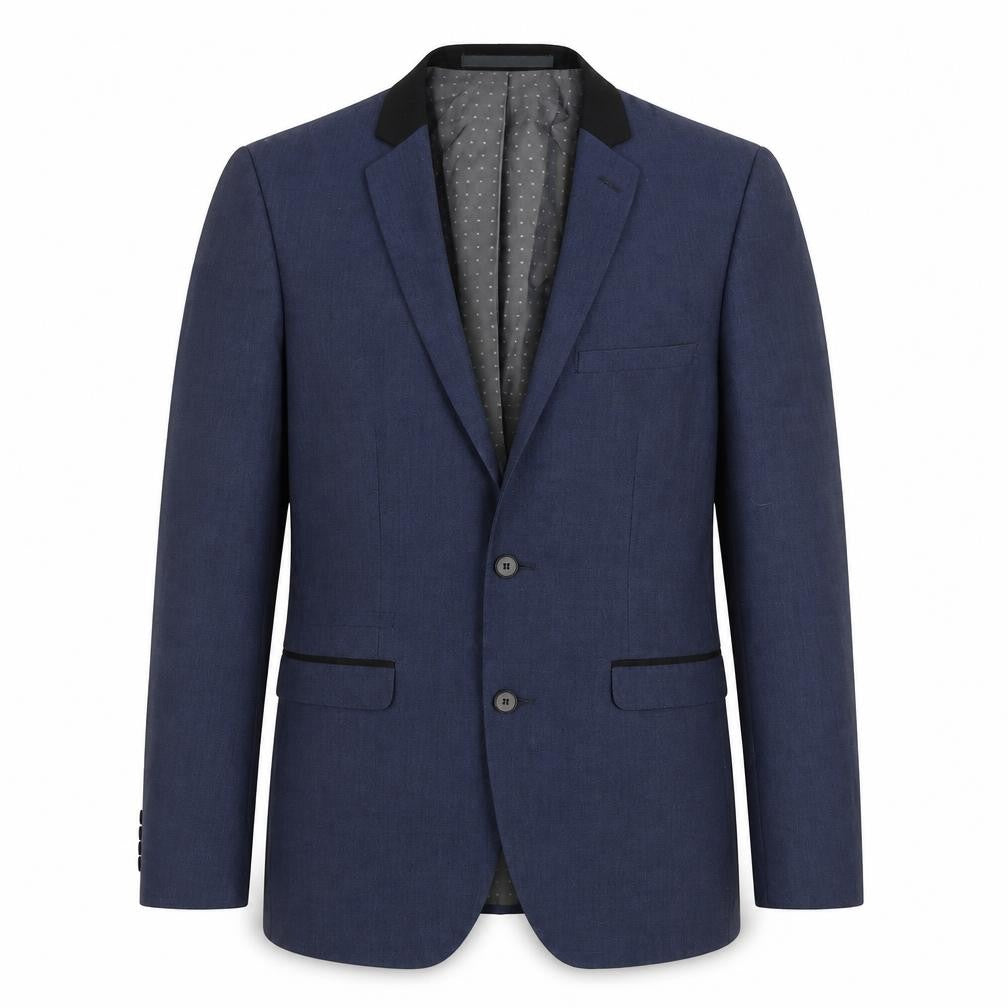 Mens UK Size 38 Burton Regular Blue Suit Jacket