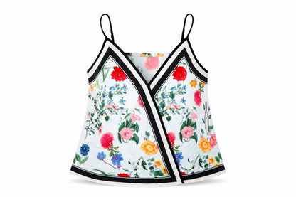 Womens UK Size S SheIn Multicoloured Camisole Tank