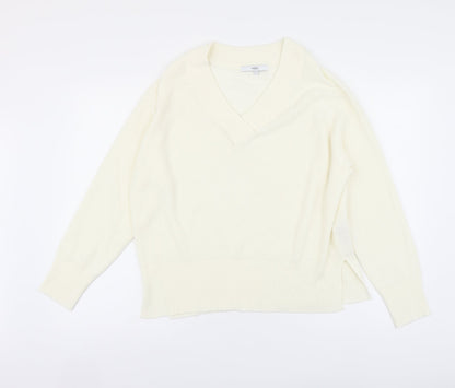 Womens UK Size M NEXT Ivory Pullover Jumper