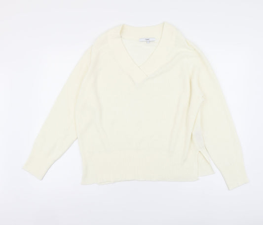 Womens UK Size M NEXT Ivory Pullover Jumper