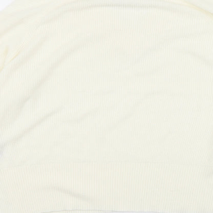 Womens UK Size M NEXT Ivory Pullover Jumper