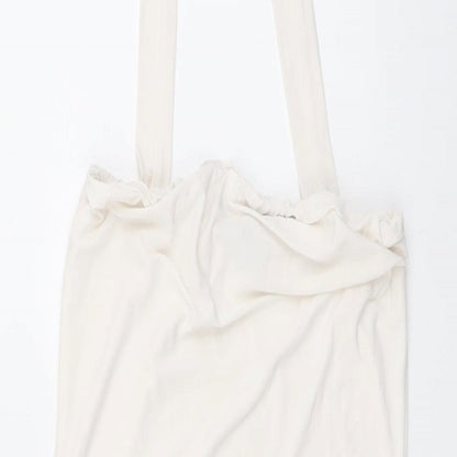 Womens UK Size 8 PRETTYLITTLETHING White Basic Blouse