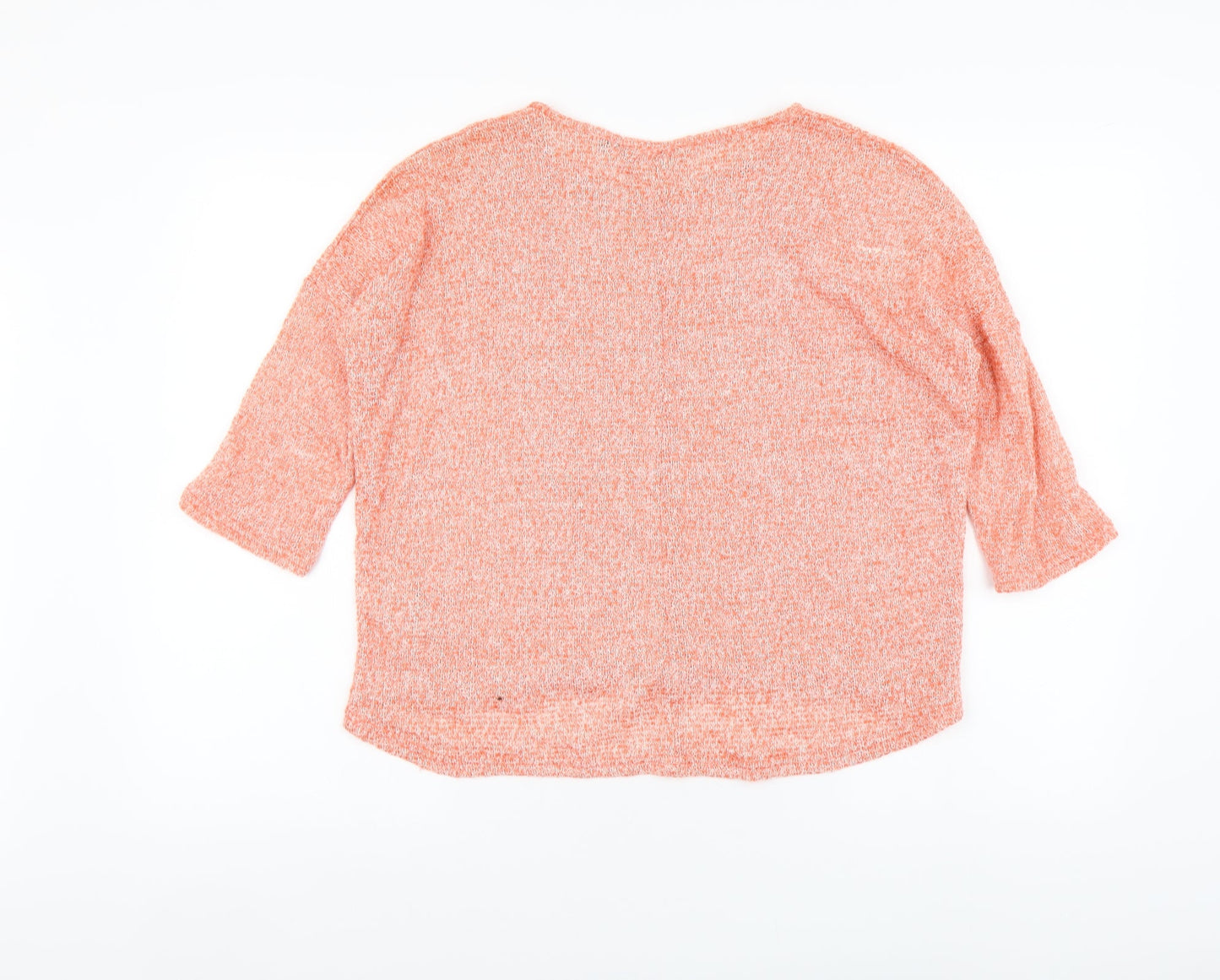 Womens UK Size 10 New Look Orange Basic Blouse