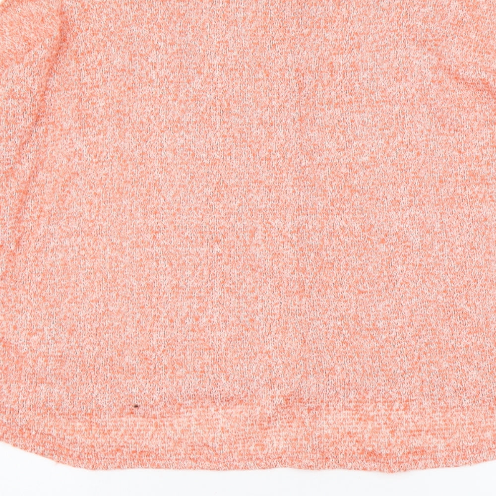 Womens UK Size 10 New Look Orange Basic Blouse