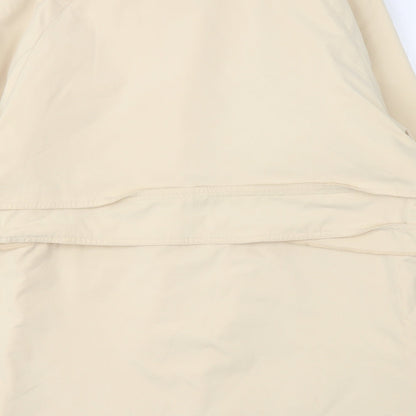 YS Womens Beige Jacket Coat Size XL Zip