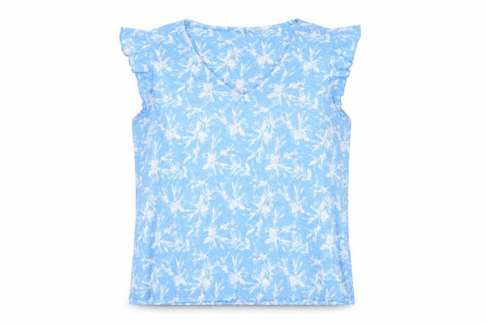 Womens UK Size XL Dunnes Stores Blue Basic T-Shirt