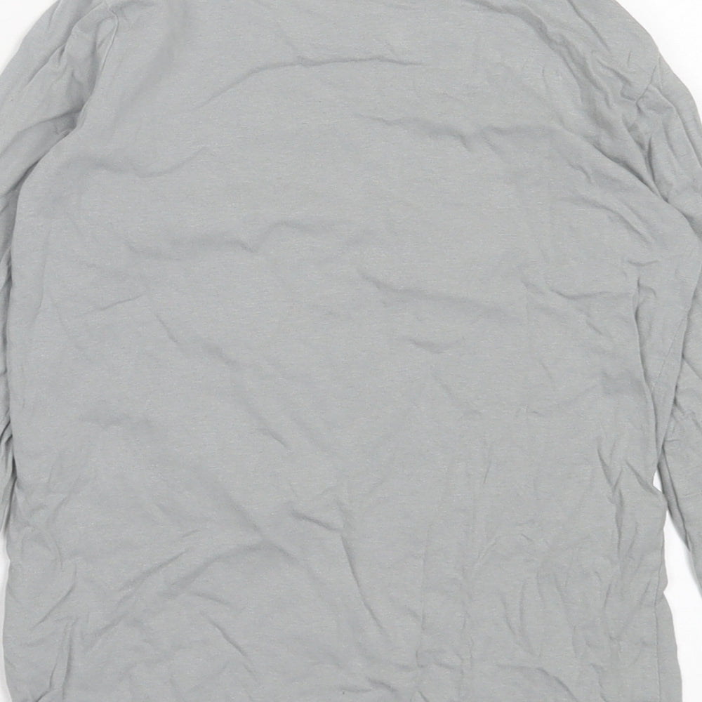 Dunnes Boys Grey Cotton Basic Casual Size 6-7 Years Crew Neck Pullover