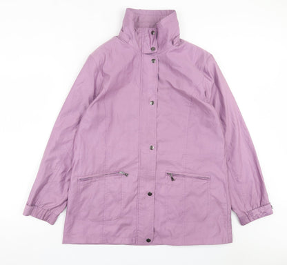 Womens UK Size 14 Finesse Purple Jacket