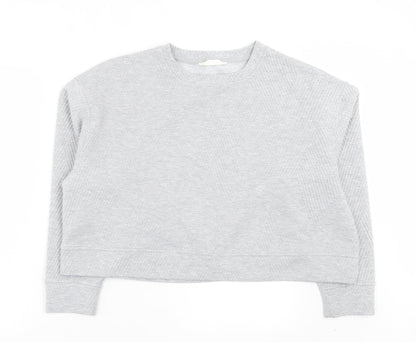 Primark Womens Grey Polyester Pullover Sweatshirt Size M Pullover