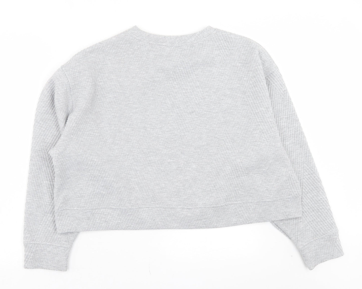 Primark Womens Grey Polyester Pullover Sweatshirt Size M Pullover