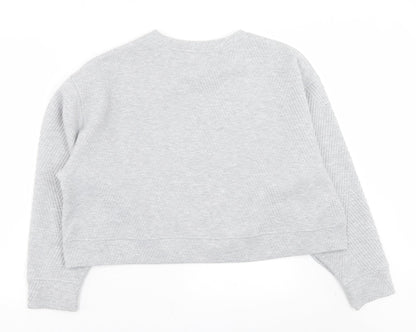 Primark Womens Grey Polyester Pullover Sweatshirt Size M Pullover