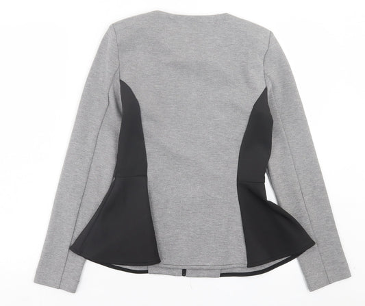 Womens UK Size 10 Topshop Grey Jacket