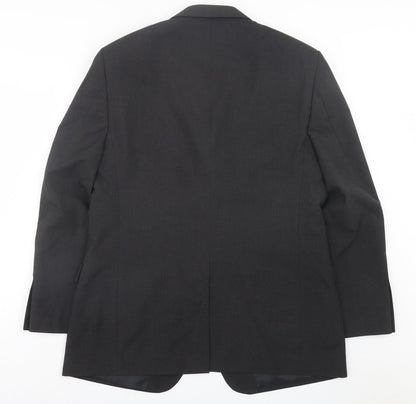 Mens UK Size 42 Marks and Spencer Regular Grey Suit Jacket