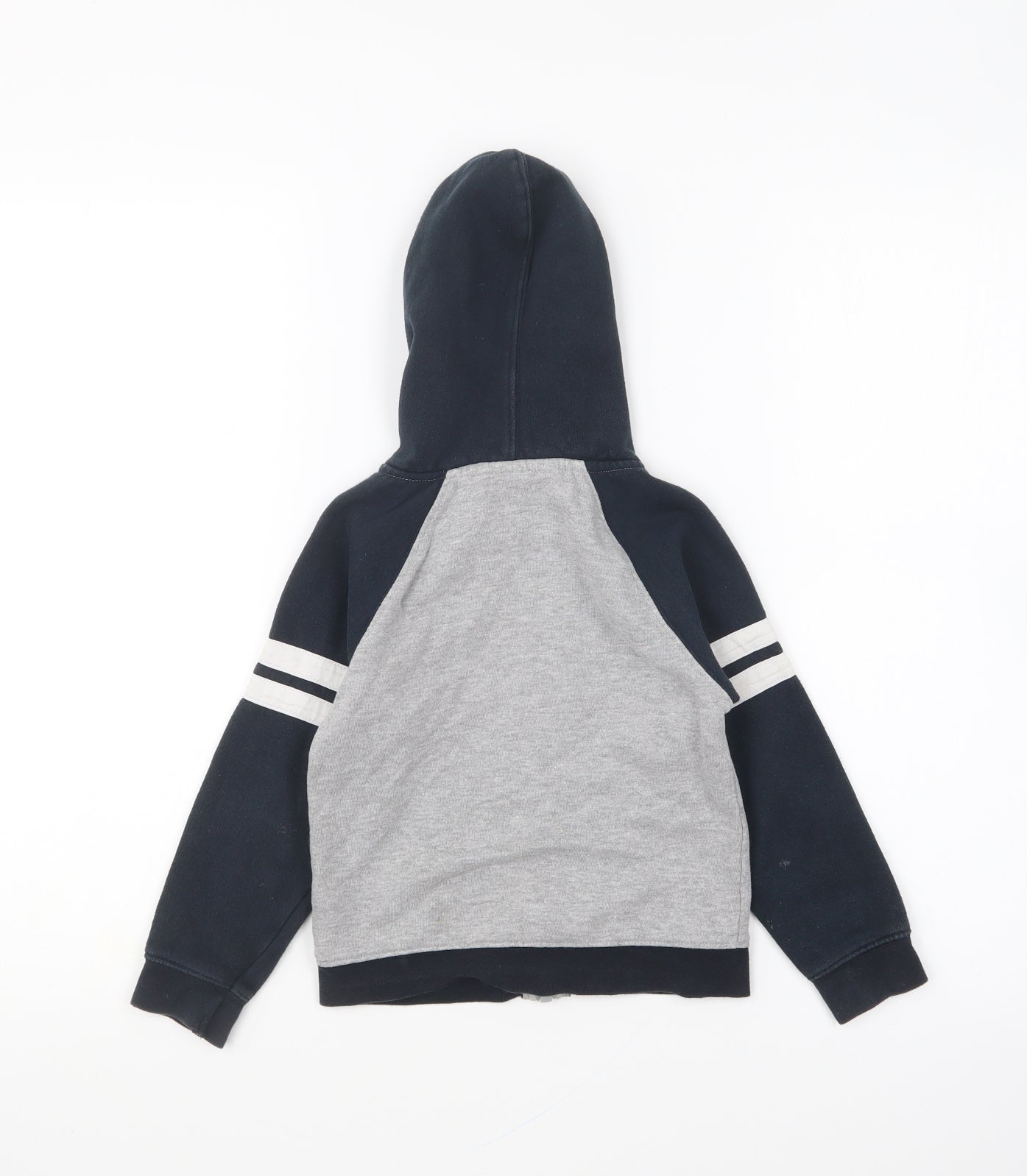 Lansdowne Boys Blue Cotton Full Zip Hoodie Size 3-4 Years Zip - Ireland
