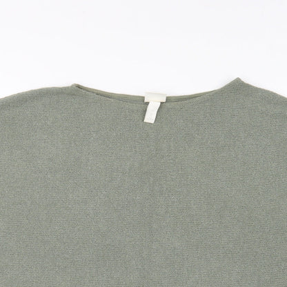 Womens UK Size L H&M Green Pullover Jumper