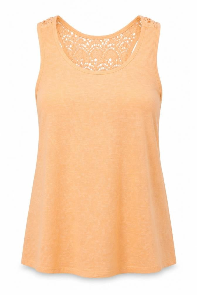 Womens UK Size 14 PEP&CO Orange Basic Tank