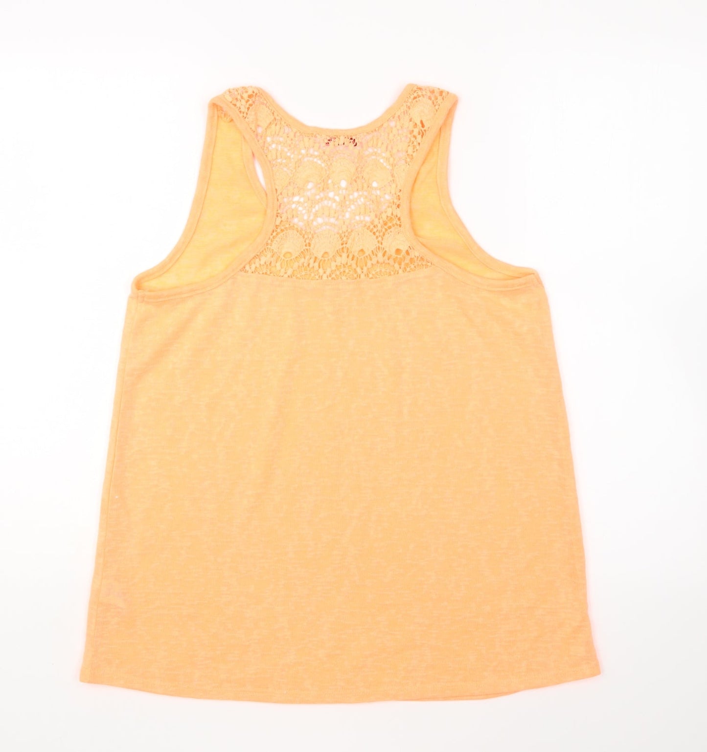 Womens UK Size 14 PEP&CO Orange Basic Tank