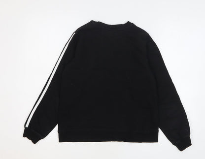 Womens UK Size 8 ASOS Black Pullover Sweatshirt