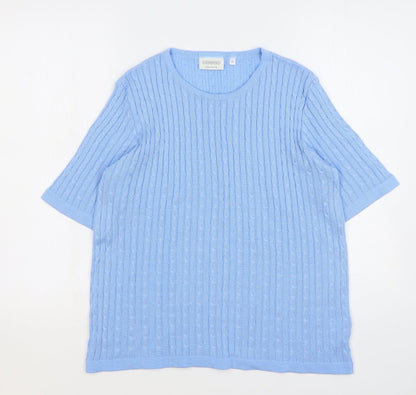 Womens UK Size M Canda Blue Pullover Jumper