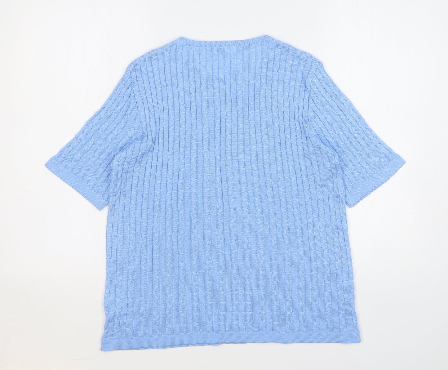 Womens UK Size M Canda Blue Pullover Jumper
