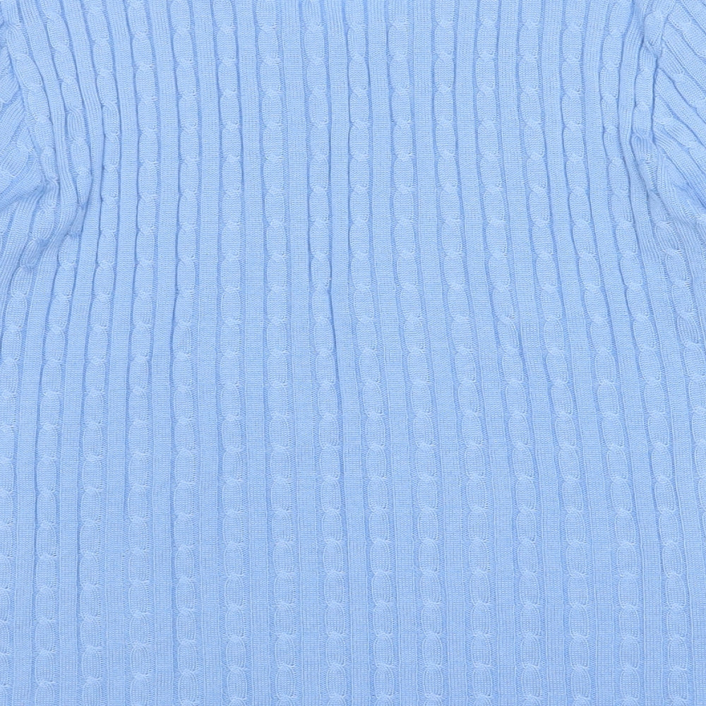 Womens UK Size M Canda Blue Pullover Jumper