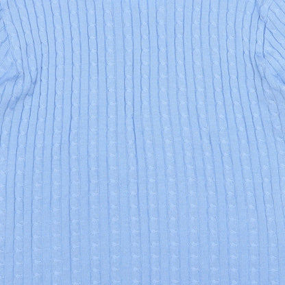 Womens UK Size M Canda Blue Pullover Jumper